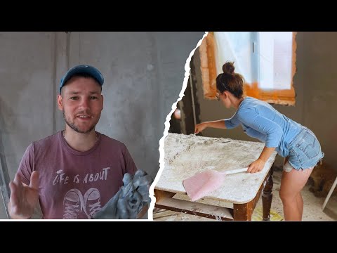 Поштукатурили КУХНЮ✅️|| Все краще, ніж очікували || Вичищаємо кожен куточок💪🏼