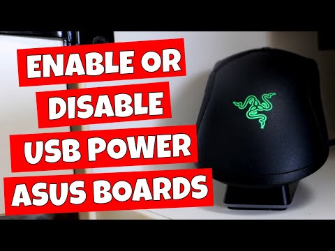 Enable Or Disable USB Power & Charging When PC Is Off ASUS Motherboards