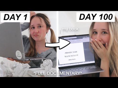 I WROTE A FANTASY BOOK: *FULL DOCUMENTARY* (3 months, start to finish vlog) project.bb
