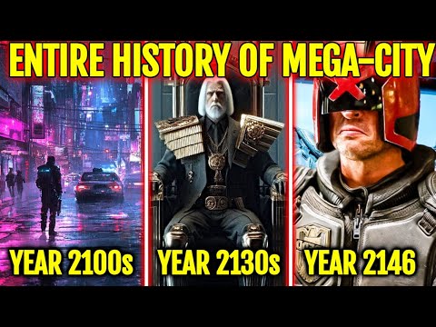 Entire History And Lore Of Mega City One - Judge Dredd's Post-Apocalyptic Metropolis Rife With Crime