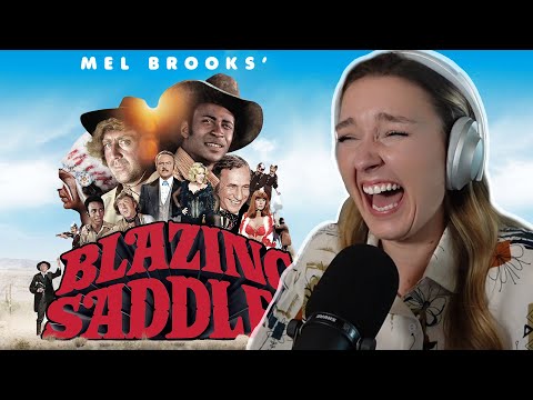 My FIRST Time Watching Blazing Saddles & I was NOT Prepared!!!