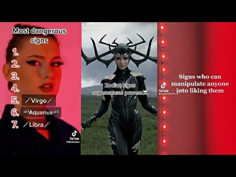 most relatable zodiac sings tiktok