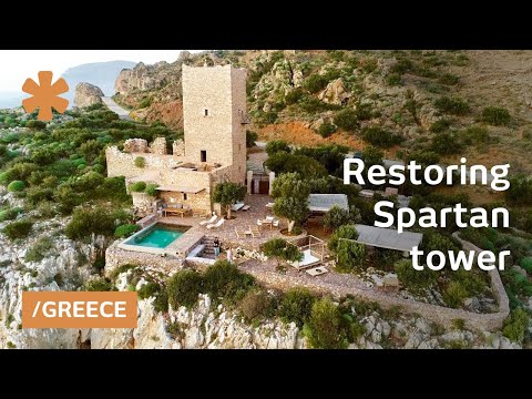 Restoring medieval tower house near Sparta as life project