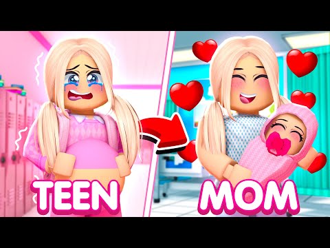 TEEN MOM PUTS BABY UP FOR ADOPTION IN ROBLOX BROOKHAVEN!