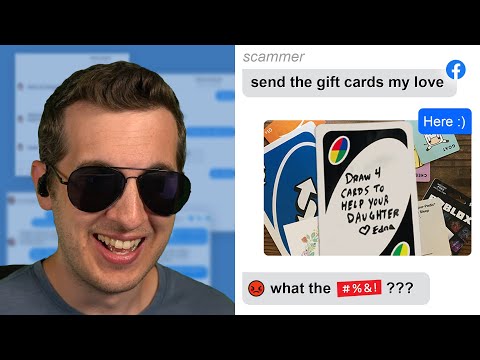 Sending Facebook Scammers The Wrong Gift Cards