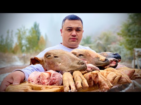 КАЛЛА ПОЧА-РЕЦЕПТ ПРЕДКОВ / ХАШ / МУЖСКОЕ БЛЮДО / БАРАНЬИ ГОЛОВЫ