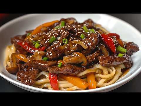 Beef with vegetables in 20 minutes! You've never cooked anything like this before!