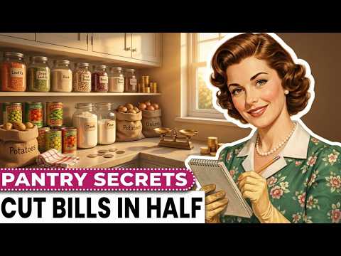 15 Forgotten Pantry Habits That Kept Grocery Bills Half of What We Pay Today