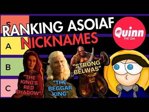Ranking MORE ASOIAF Nicknames w/ Fantasy Haven