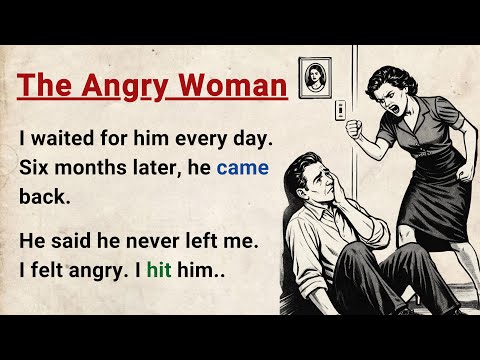Learn English through Stories Level 3 ⭐ The Angry Woman - Emotional English Story for Listening