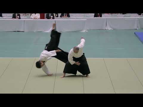 Hiroshi Hidaka - 61st All Japan Aikido Demonstration at the Nippon Budokan