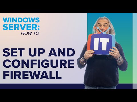 How to Configure the Firewall on Windows Server 2022