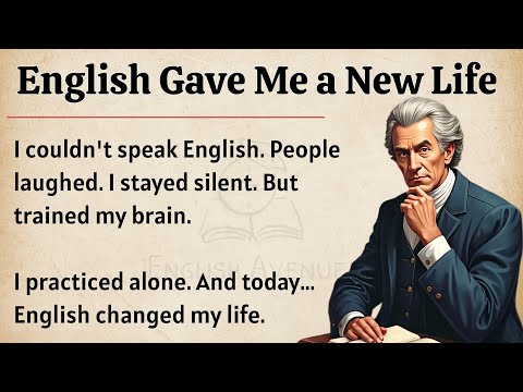 How I Trained My Brain to Speak English || Graded Reader || Improve Your English ✅️ 