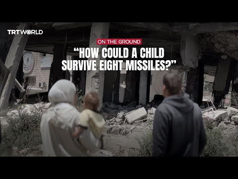 The story of the Palestinian baby who survived a night beneath the rubble