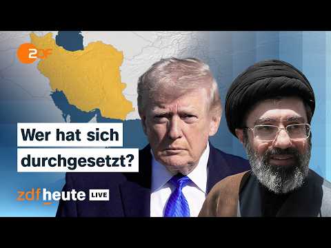 Iran-Krieg: Einigung auf Waffenruhe und Öffnung von Straße von Hormus | ZDFheute live analysiert