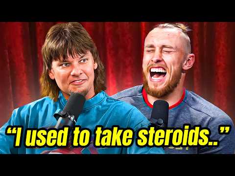 Theo Von Making Athletes Laugh for 21 Minutes
