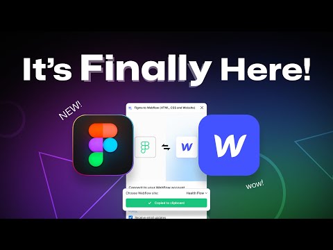 Webflow For Figma Is Finally Here! – This Is AMAZING