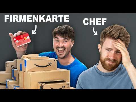 I give my employee the company credit card!