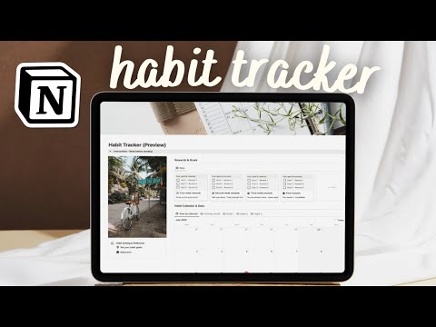 Create a Habit Tracker with Notion? | Simple & Easy Tutorial for Beginners