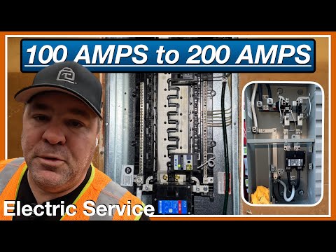 Just Another 200 AMP SERVICE UPGRADE #electrician  #200AMPS