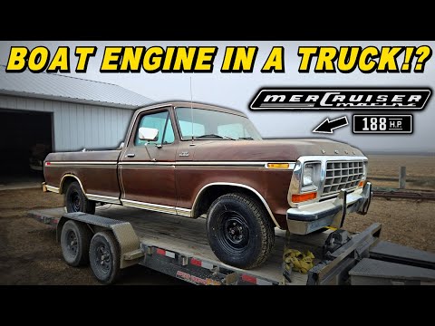Can we make a BOAT ENGINE Swapped F150 RUN & DRIVE Reliably??