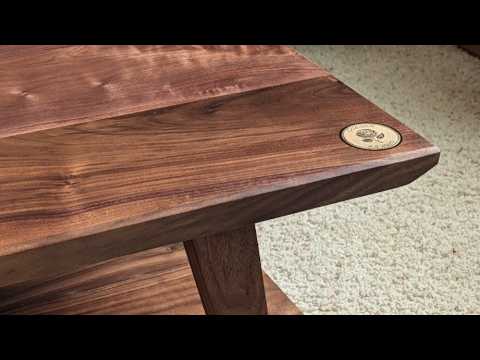 A Wedding Gift for my Sister | Black Walnut Coffee Table