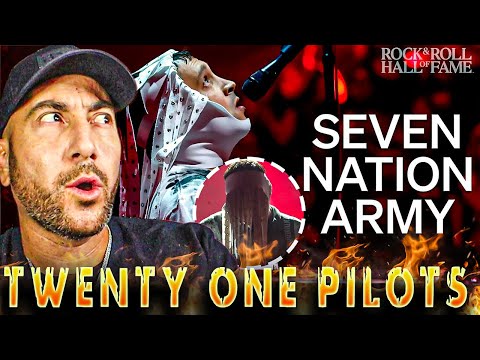 WOW! - Twenty One Pilots Cover Seven Nation Army Reaction – Rock Hall Performance!