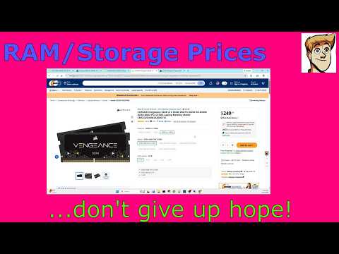 RAM/Storage Prices...what can be done?