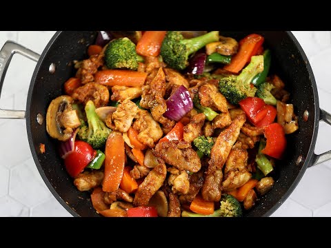 Perfect Chicken Stir Fry : Chicken Vegetable Stir Fry