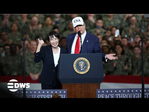HISTORIC MOMENT: President Trump & PM Takaichi Address U.S. & Japan Forces at U.S. Naval Base | AC1E