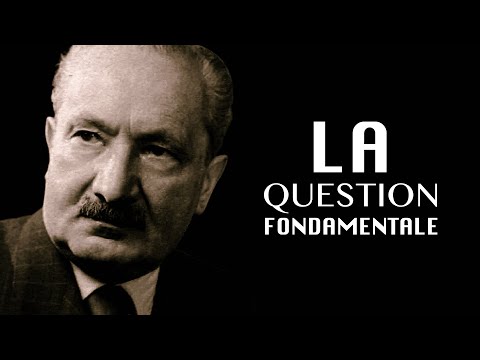 HEIDEGGER - Que veut dire "être" ?