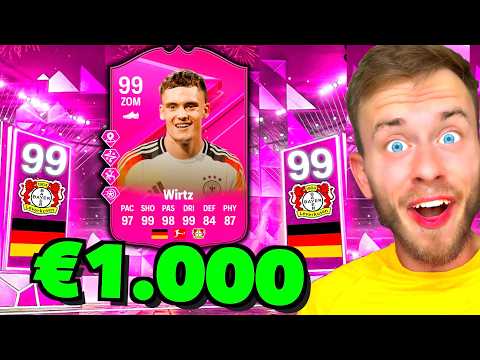 Ich habe 1.000€ in FUTTIES Packs investiert &  _____ gezogen! 👀