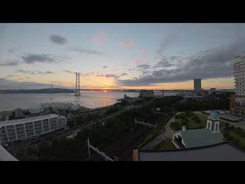 夕暮れの絶景｜タイムラプス