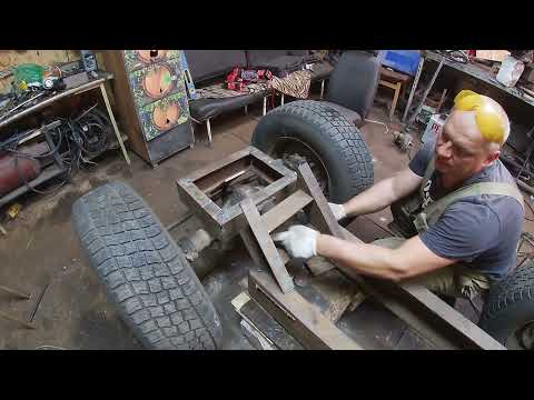 ✅Вот это поворот!Bobcat по Рязански?Минитрактор своими руками.