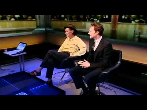 Tom Hiddleston on Newsnight 28.05.2012.