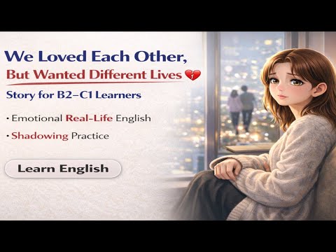 Shadowing English Story (B2–C1) | We Loved Each Other, But... 💔 | Advanced English Practice