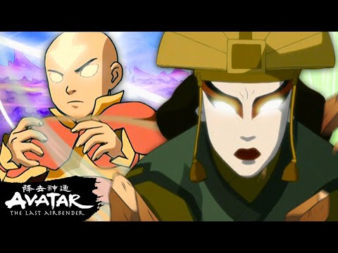 Every Avatar State Ever! ft. Aang, Korra, & Kyoshi! 🌪 | Avatar