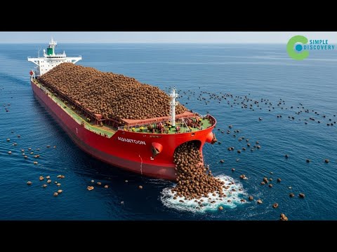 They Dumped THOUSANDS of TONS of COCONUT PEEL Into the Sea – The Results STUNNED Scientists