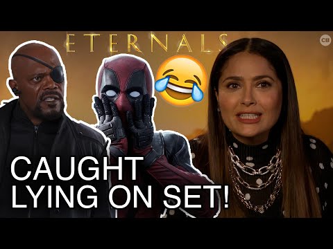 Eternals: Salma Hayek Lied to Ryan Reynolds, Samuel L. Jackson About Marvel