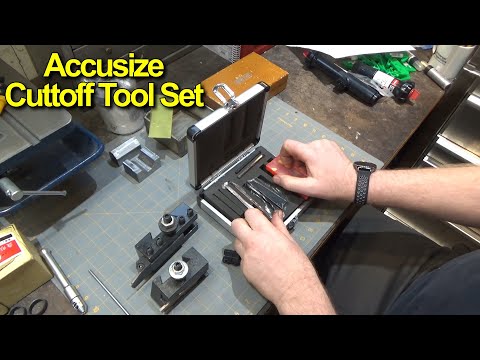 QTR 22 Accusize Parting Tool Kit Tested