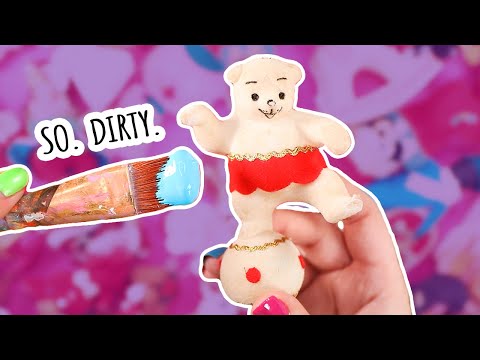 Painting Old Nasty Ornaments