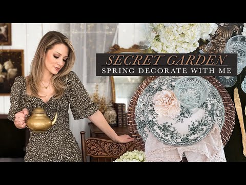 Spring Decorate with Me // Art & Tablescape Ideas