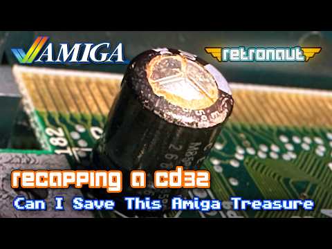 Amiga CD32 CH01: Can I fix this rare Commodore Treasure?