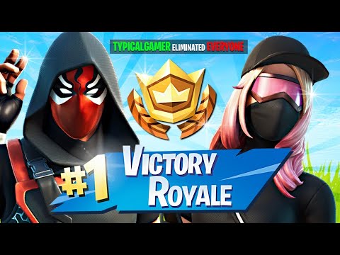 WINNING in RANDOM DUOS!! (Fortnite Season 3)