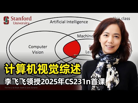 【人工智能】计算机视觉概述 | 斯坦福大学2025年CS231N第一课 | 李飞飞 | 计算机视觉 | 深度学习 | 寒武纪大爆发 | 神经科学 | ImageNet | AlexNet | 课程结构