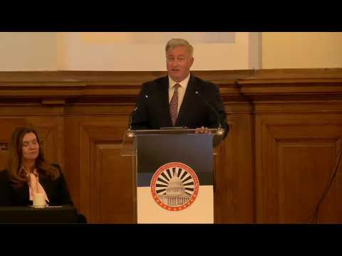 THE BUSINESS OF HUMAN TRAFFICKING: PROTECTING CHILDREN FROM GLOBAL CRIMINAL NETWORKS- Amba. John