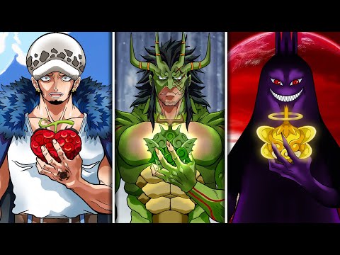 20 Most Wanted Devil Fruits in One Piece