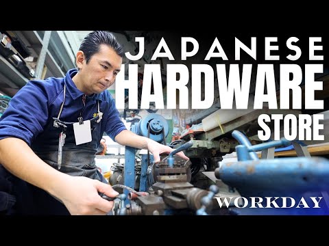 A Typical Workday at a Japanese Hardware Tool Store