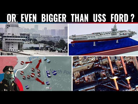 Here’s proof that China is building a nuclear aircraft carrier, as big as US Ford class