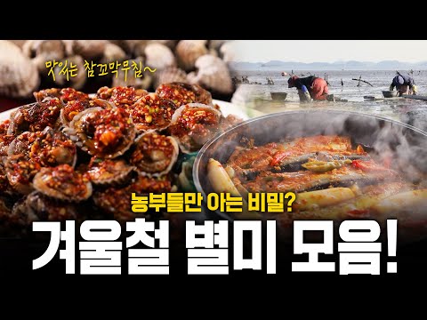 ⚠️겨울철 특급 비밀⚠️ 이건 꼭 먹어야한다! 농부들만 아는 ✨겨울철 별미 음식 🍚🍜✨ 모음! | KBS 231207 방송